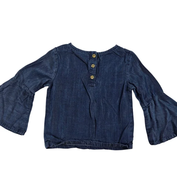 Blue Bell Sleeve Top Sz 2T - Picture 2 of 5